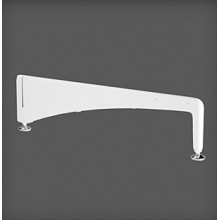 Picior - suport metalic 560x34x135 mm, alb