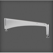 Picior- suport metalic 560x34x135 mm, argintiu