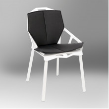 Şezut scaun textil, negru