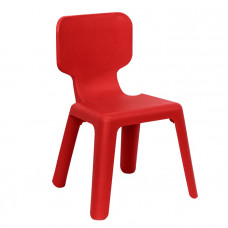 Детский пластиковый стул, 420x400x330 мм, красный