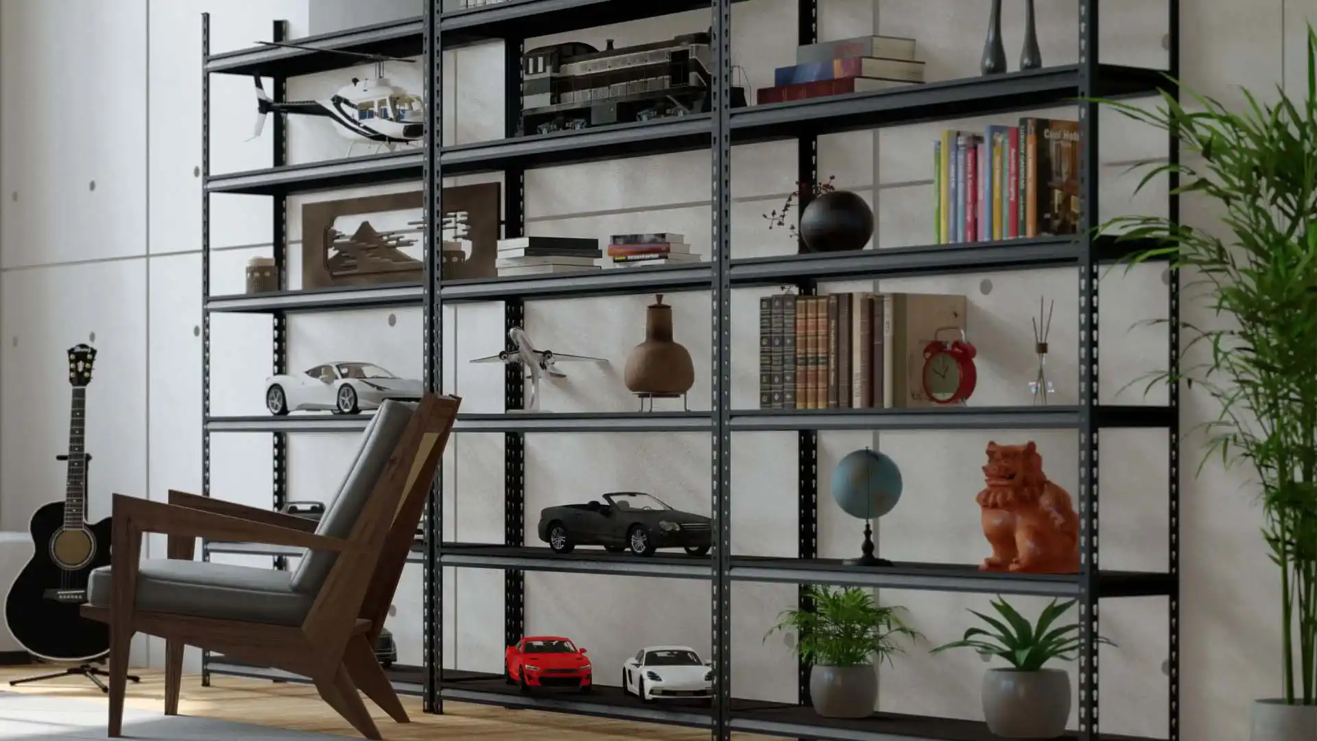 GAMA BOX shelves